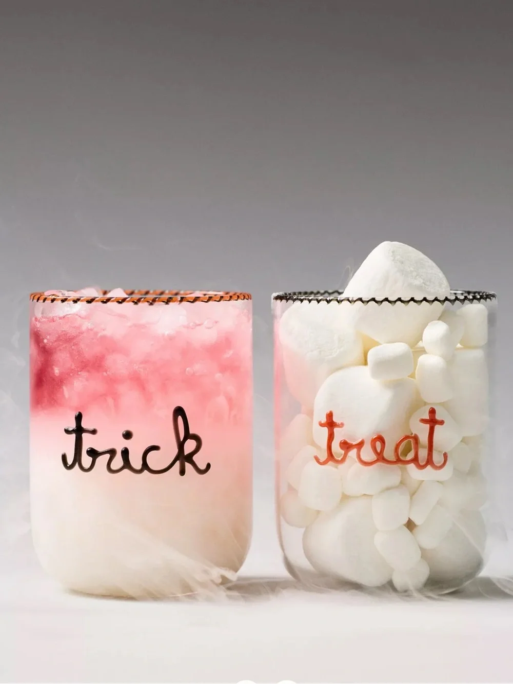 Anthropologie trick & treat juice glasses NIB